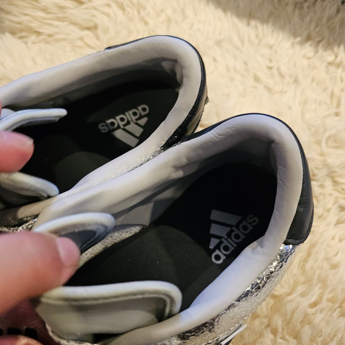 265 아디다스 태권도 메탈릭 실버 상품이미지7