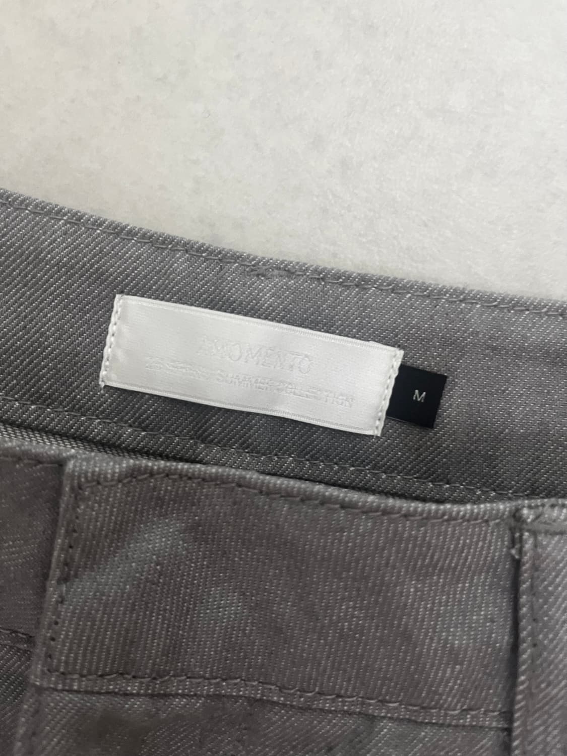 AMOMENTO 25ss indigo denim 상품이미지5