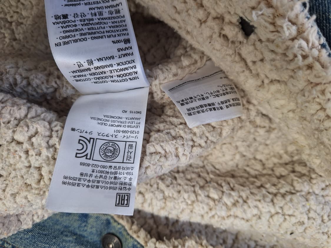 리바이스 쉐르파 오렌지탭 자켓 상품이미지4