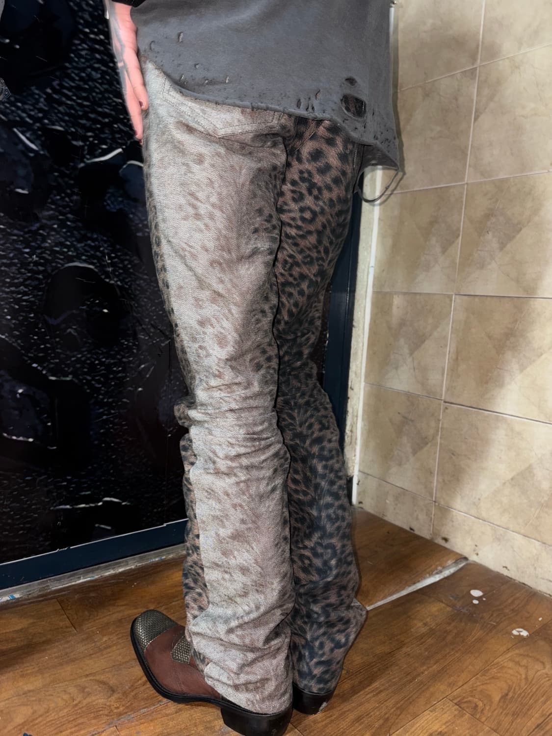 5351 pour les hommes loopard boots cut  상품이미지9