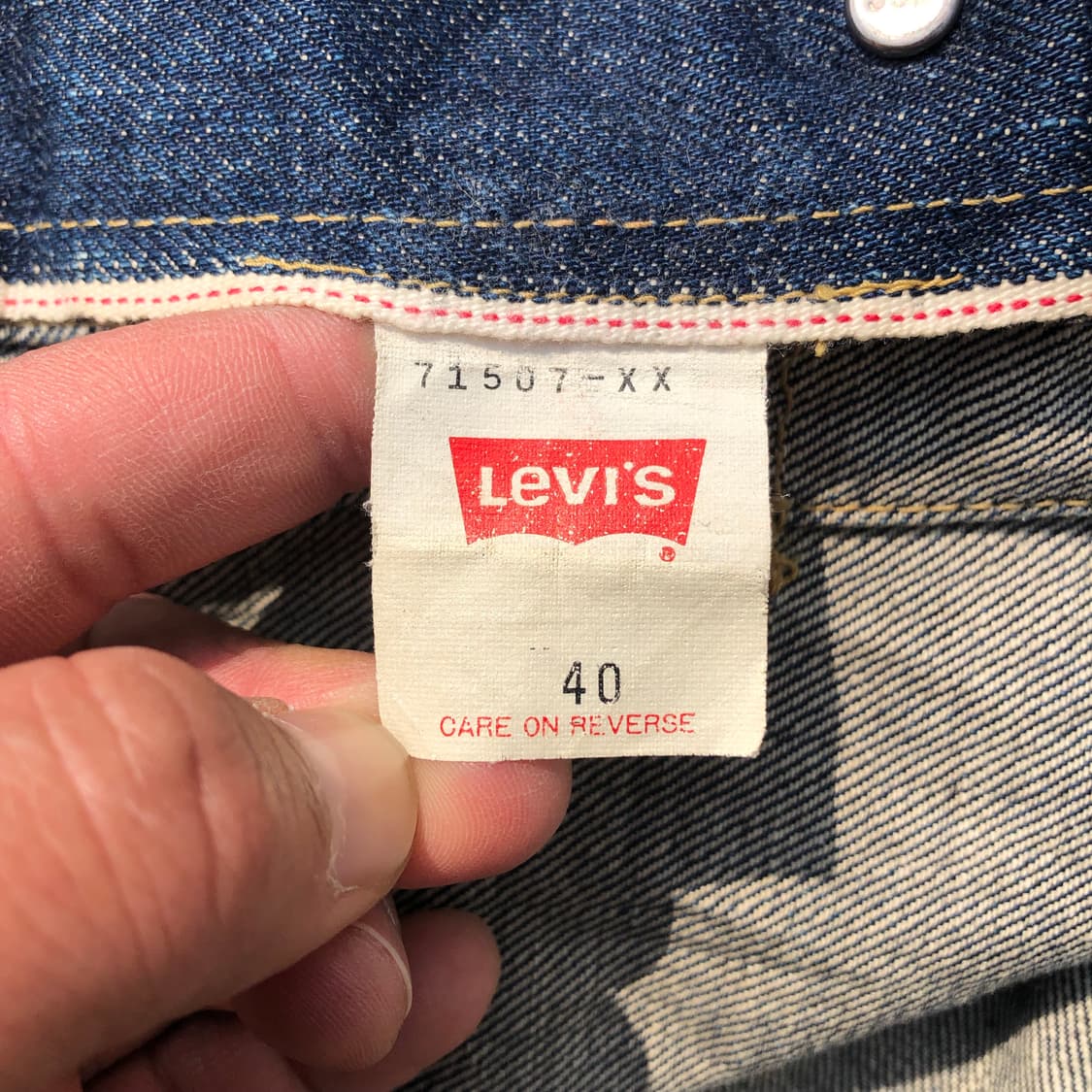 [40] 리바이스 LVC 2세대 데님 청자켓 상품이미지6