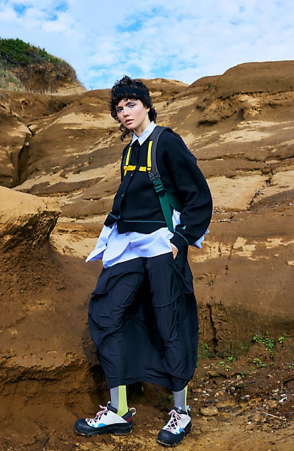 ENFOLD 나곤스탠스 스커트 미디움 상품이미지3