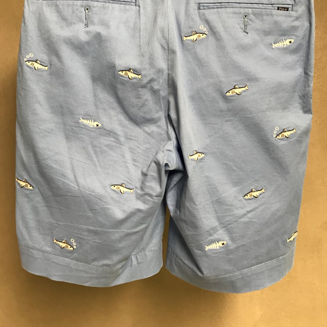 폴로 랄프로렌 멀티 자수 치노 반바지 블루 29 상품이미지3