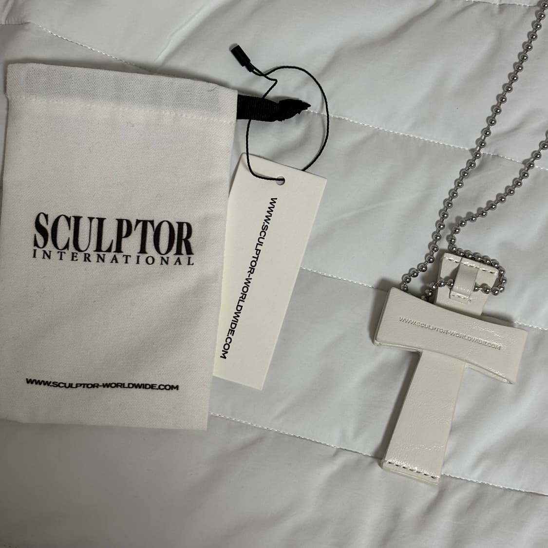 스컬프터 에드하디 십자가 카드 지갑 크로스 스트랩 월렛 상품이미지2