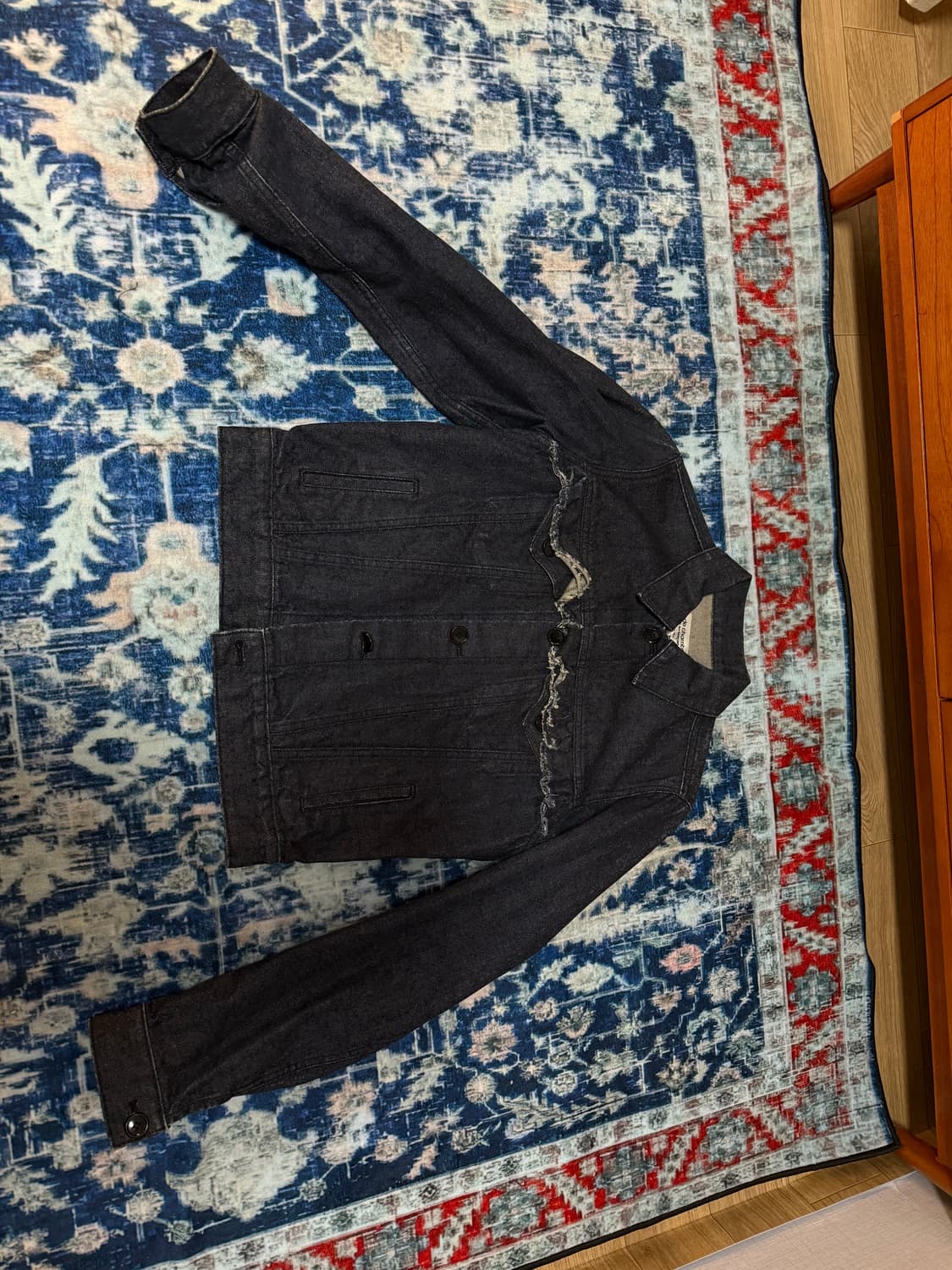 꼼데가르송 일본 빈티지 데님 자켓 M 사이즈 상품이미지2