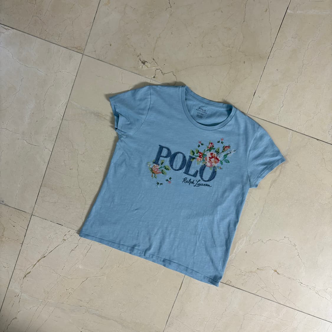 Polo Ralph Lauren Floral Logo Tee 상품이미지6