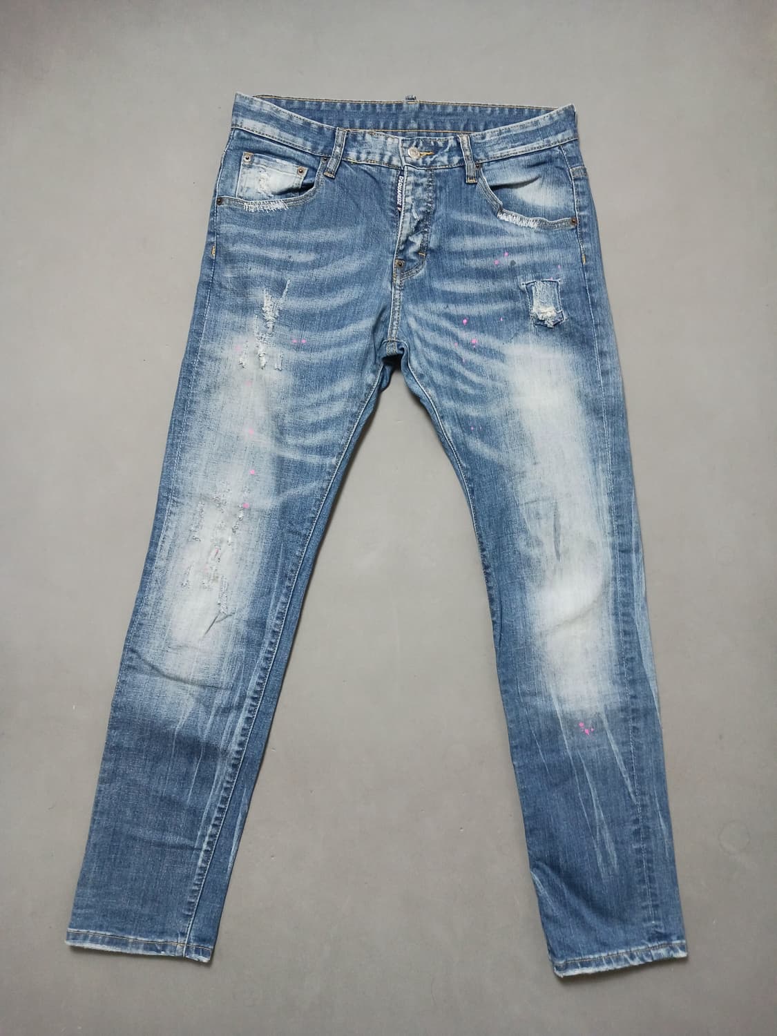 [30] 디스퀘어드2 핑크페인팅 쿨가이진 청바지 상품이미지1