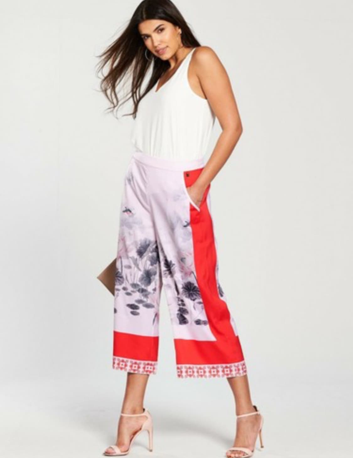 테드 베이커 실크 프린팅 팬츠 XS 상품이미지8