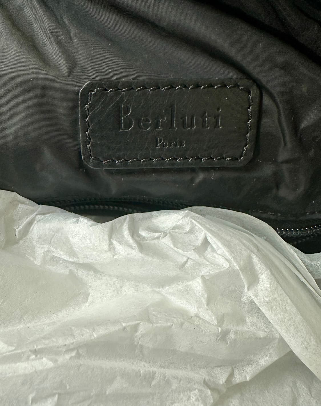 벨루티 송아지 가죽 로고 트래블 데일리 백팩 상품이미지8