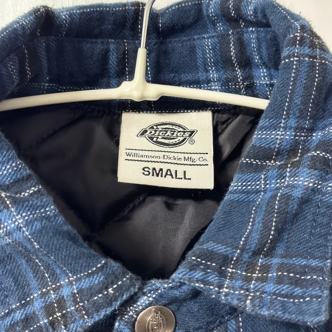 디키즈 체크셔츠 퀄팅 자켓 상품이미지4