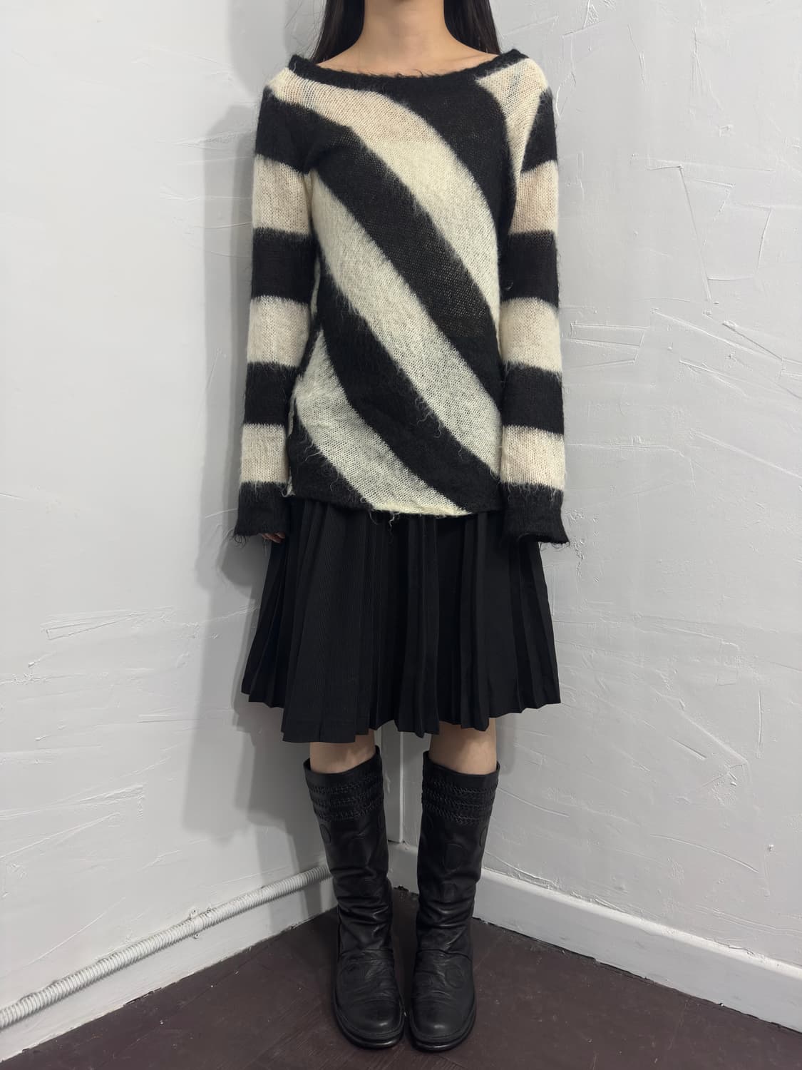 lowrys farm stripe knit top 상품이미지2