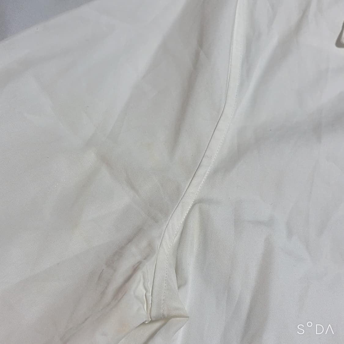 프라다 화이트 반팔 셔츠 40 상품이미지6