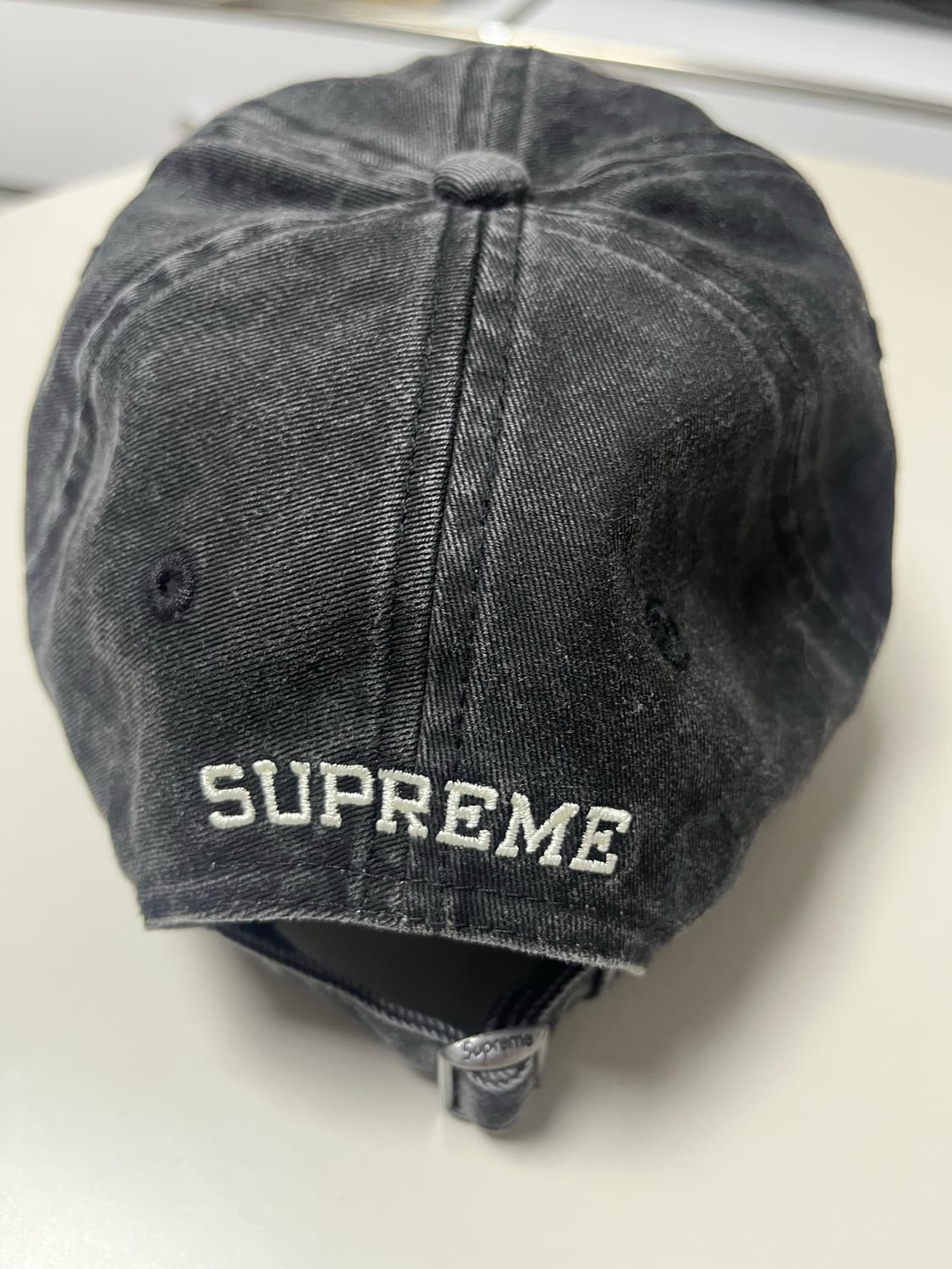 [슈프림] 빈티지워싱 볼캡 그레이 상품이미지2