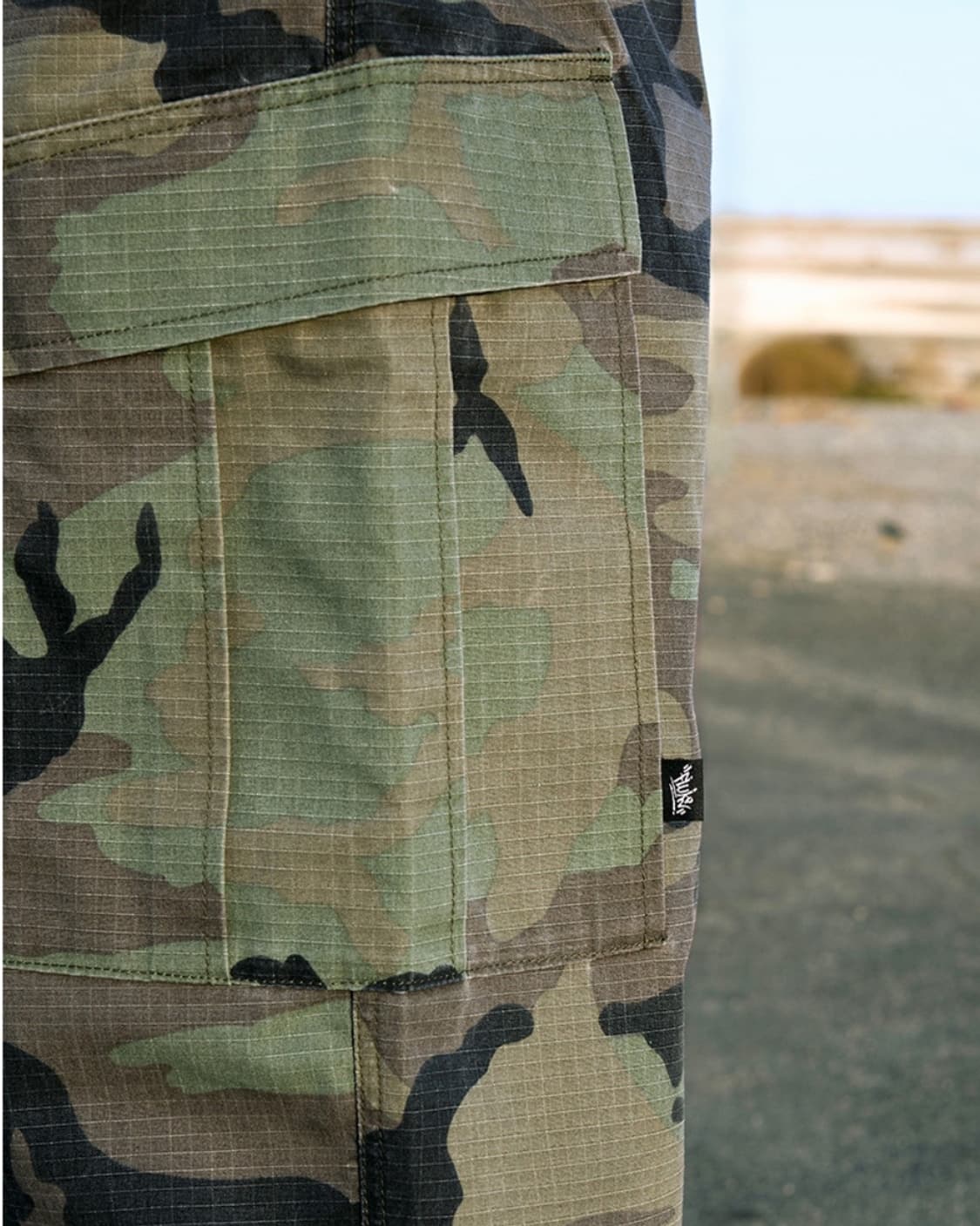 플루크 오리지널 카모 와이드 카고 팬츠 FPT116 상품이미지5