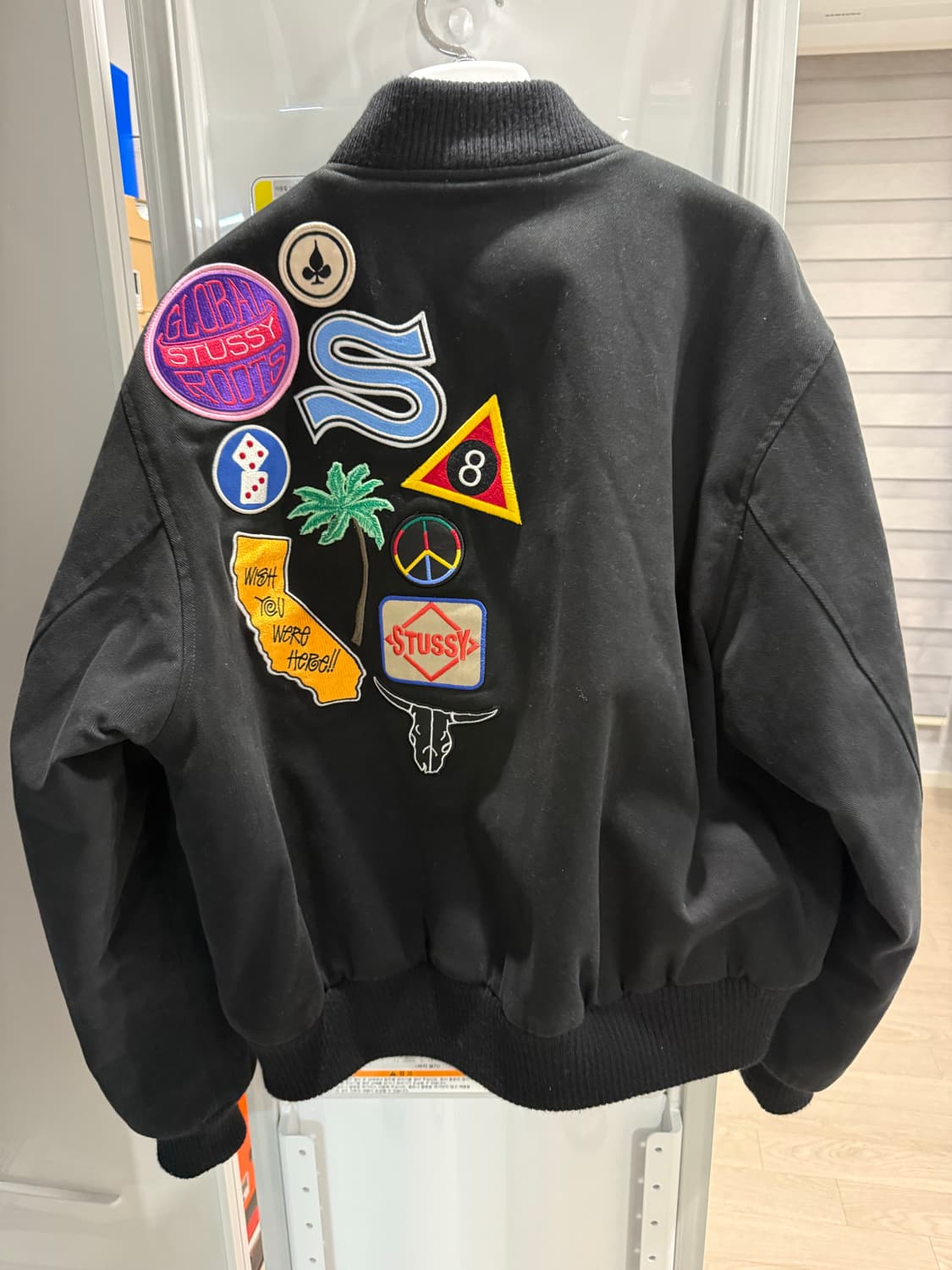 스투시 수베니어 바시티 스타디움자켓 m 상품이미지2