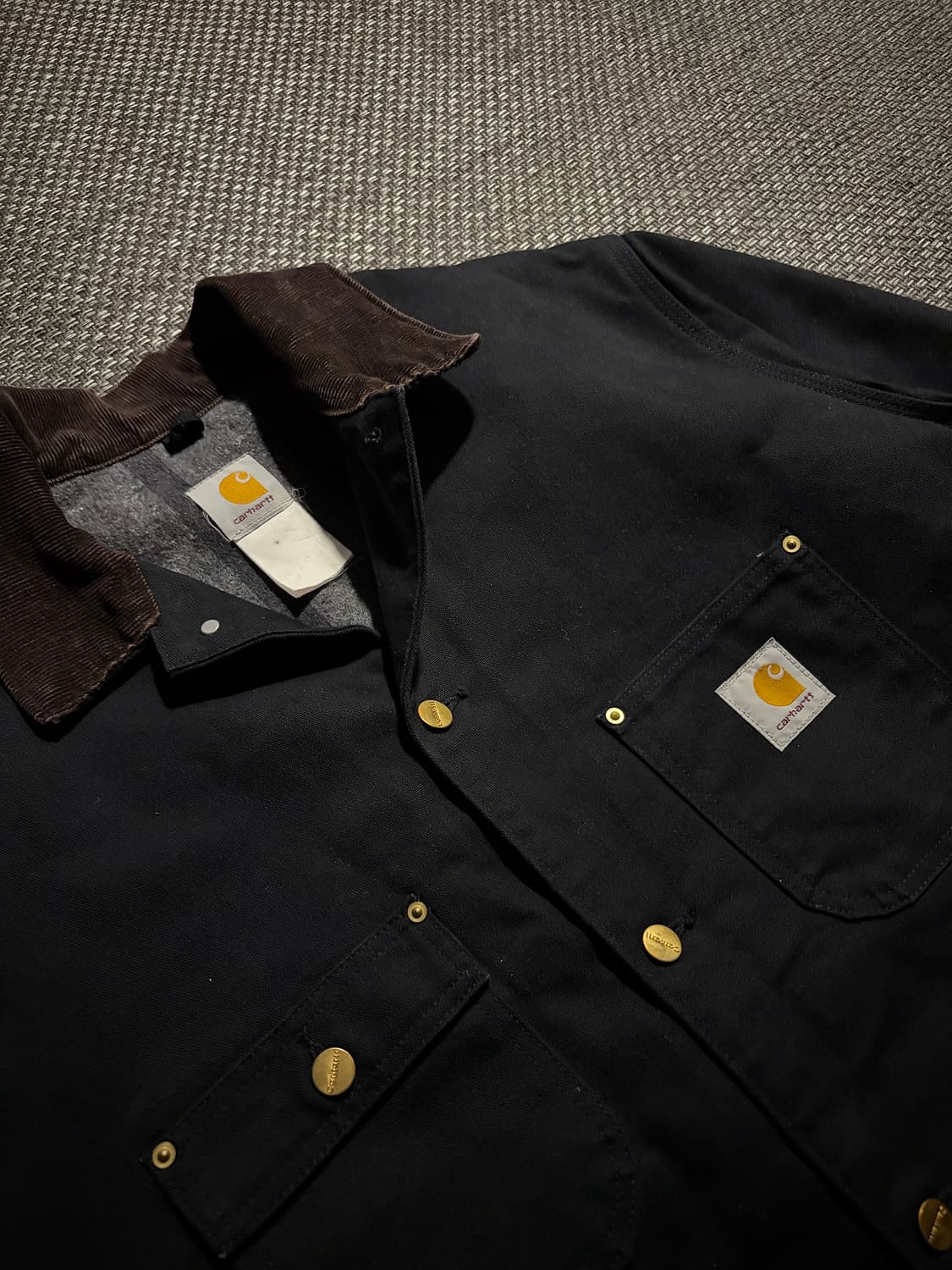 90s 칼하트 초어 C01 BLK XL USA🇺🇸 상품이미지4