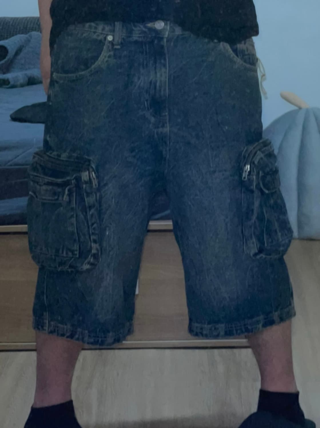 smoke rise 7부 청바지 34 상품이미지3