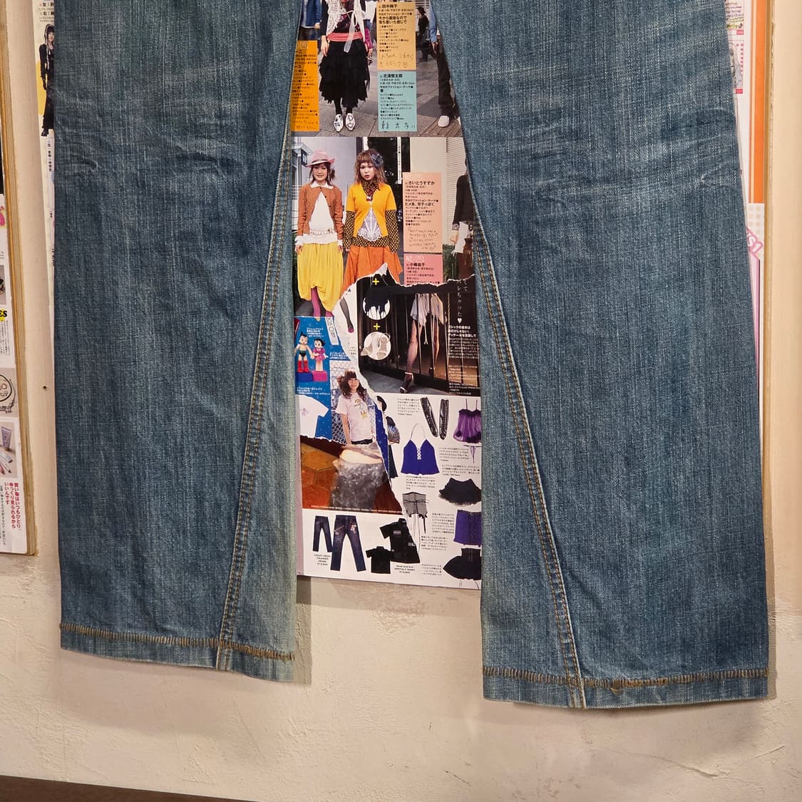 리바이스 블랭크탭 연청 스트레이트 팬츠 상품이미지5