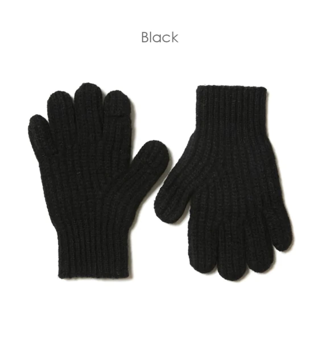 (L) 토마스모어 핑거 니트 장갑 상품이미지1