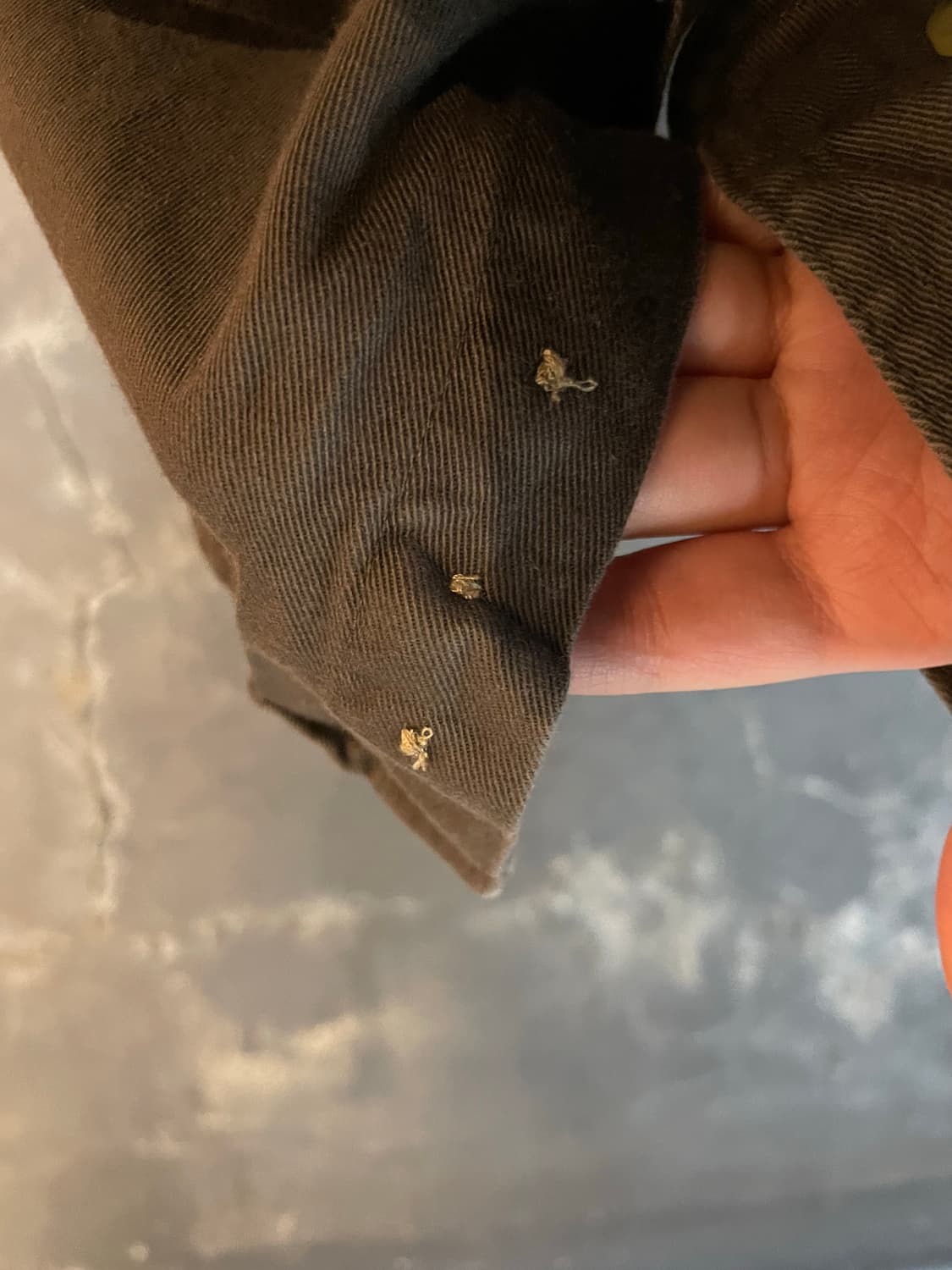 폴로 랄프로렌 브라운 솔리드 셔츠 H1108 상품이미지9