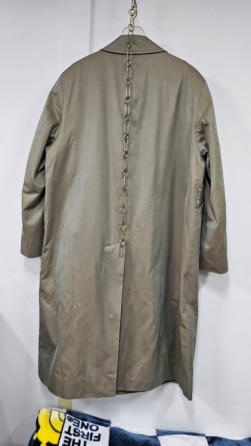 버버리 싱글 트랜치코트 M 상품이미지2