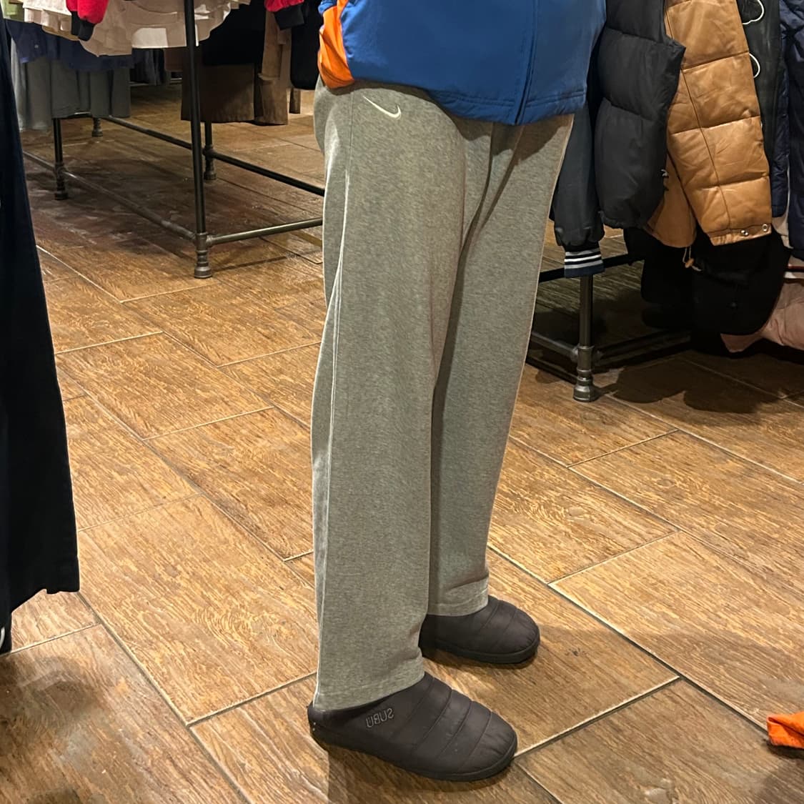 [HI] 나이키 스웨트 팬츠 그레이 상품이미지4