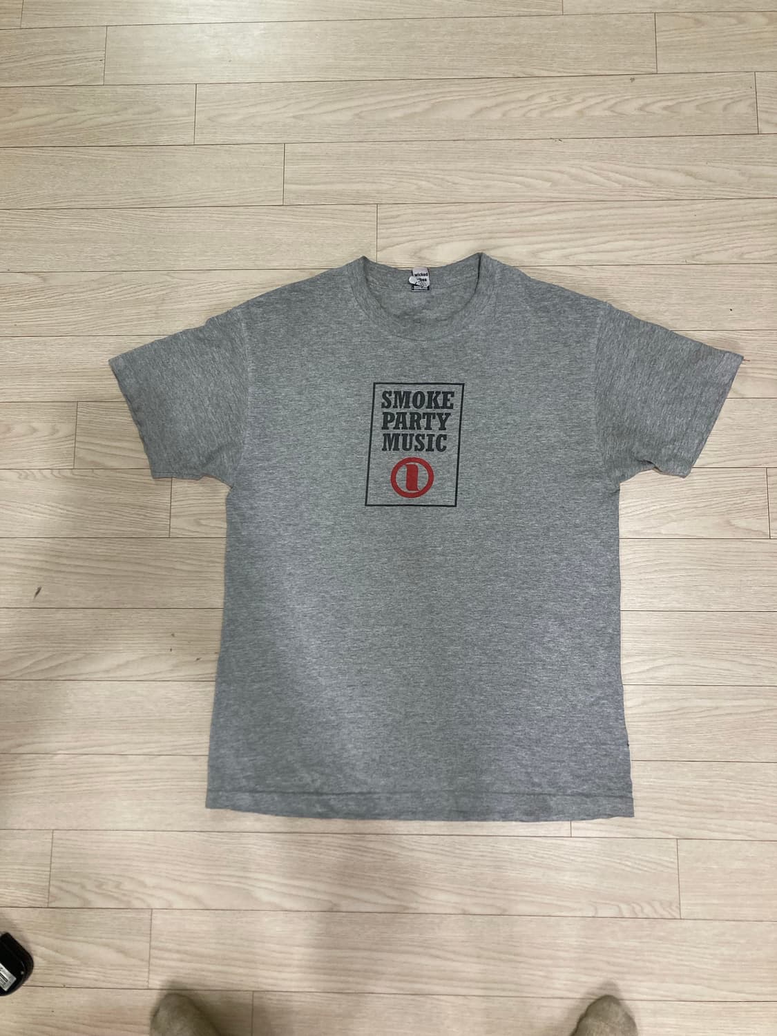 Smoke Party Music vintage T 상품이미지2