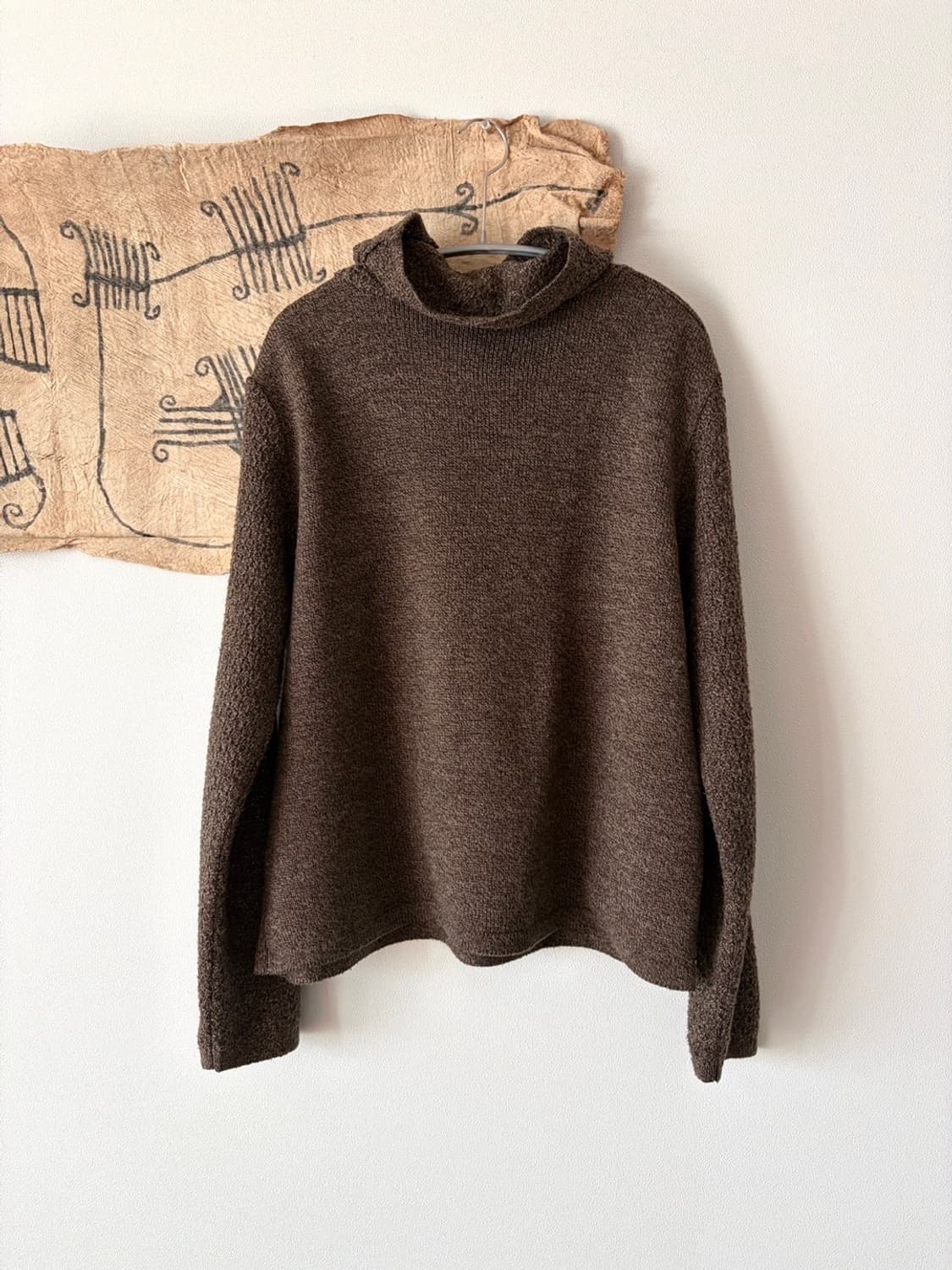 button point wide turtleneck knit 상품이미지10