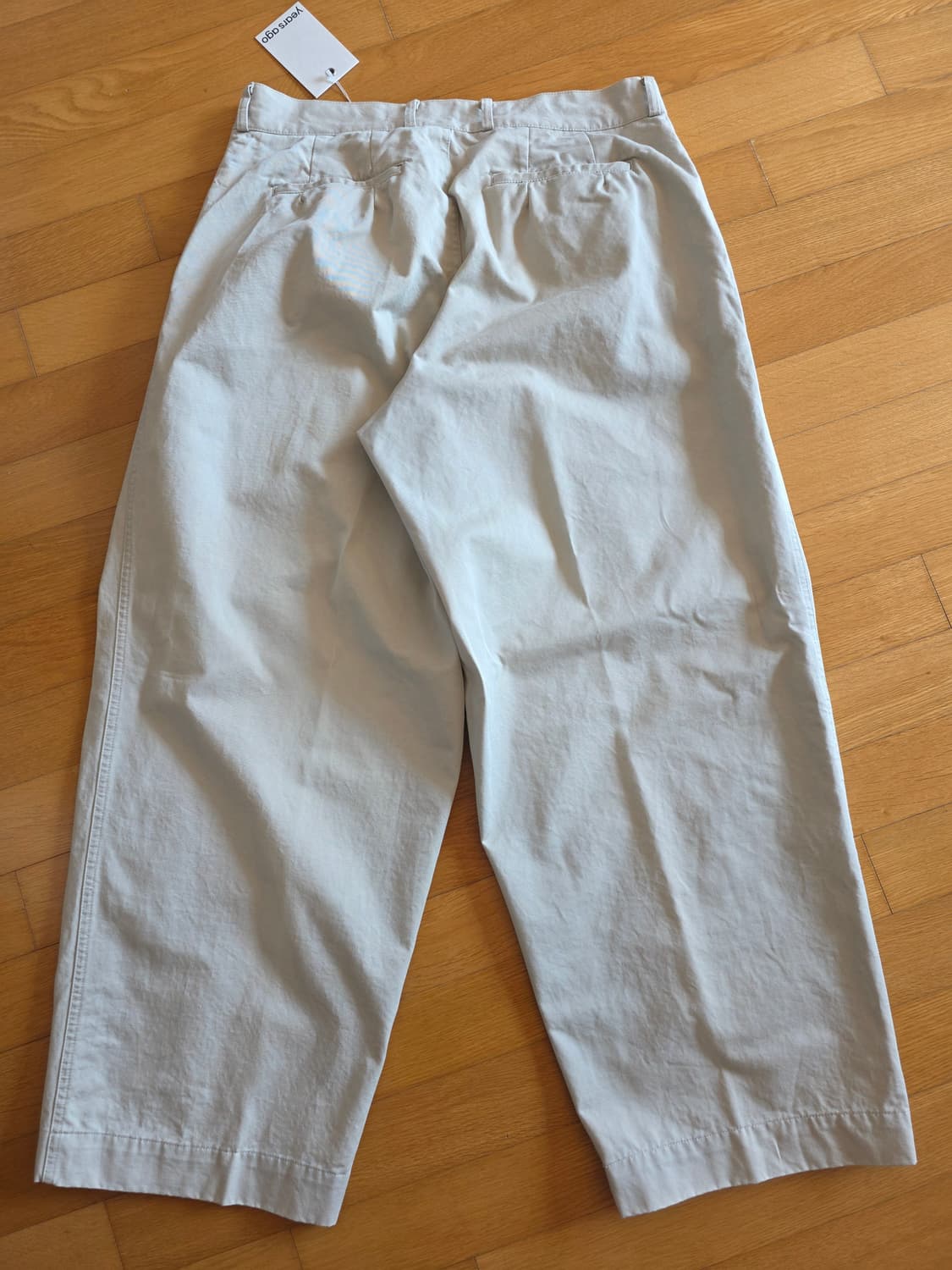 이얼즈어고 24ss Y-959 Drill One Tuck 와이드 치노 L 상품이미지4