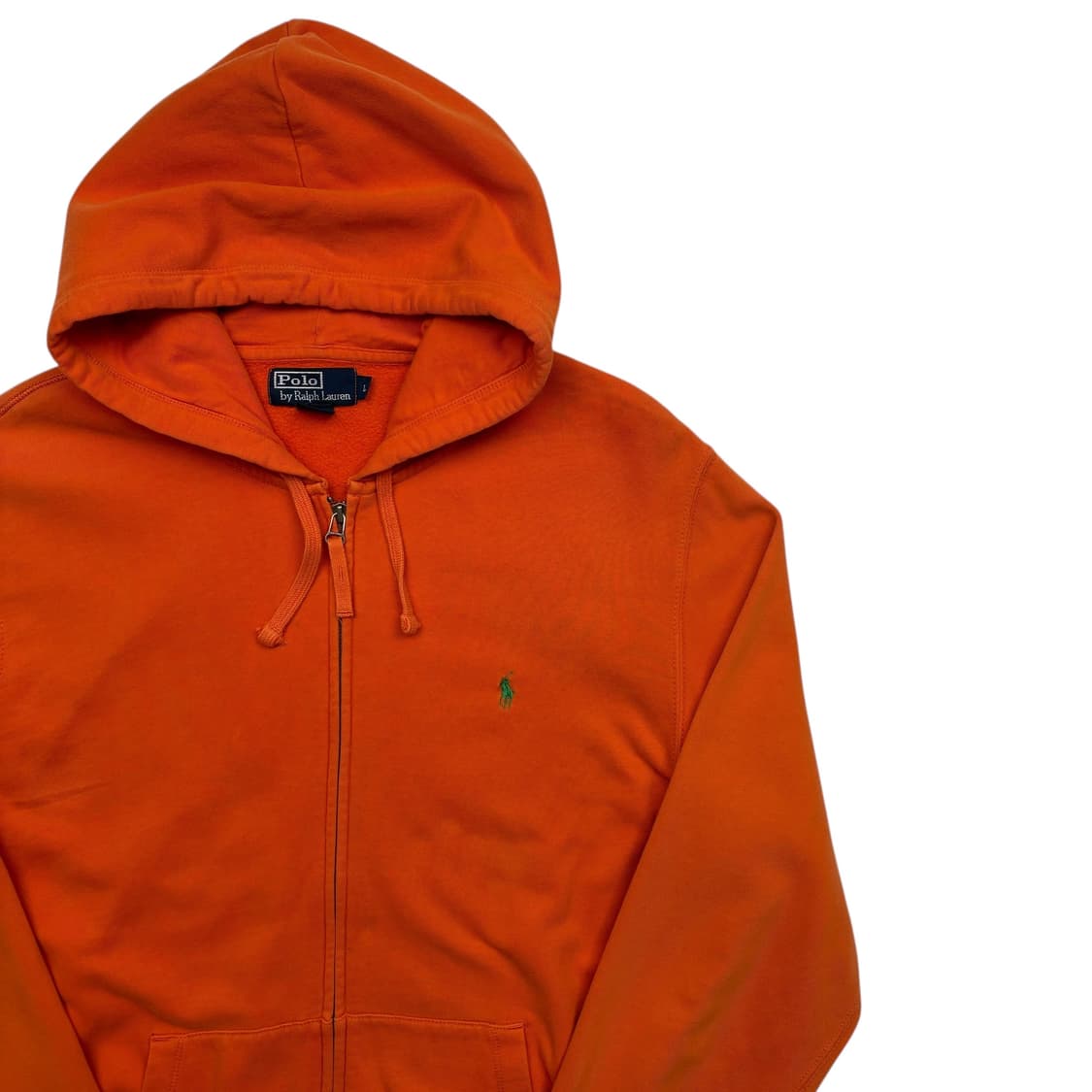 폴로 랄프로렌 그린 포니 오렌지 후드집업 L 상품이미지2