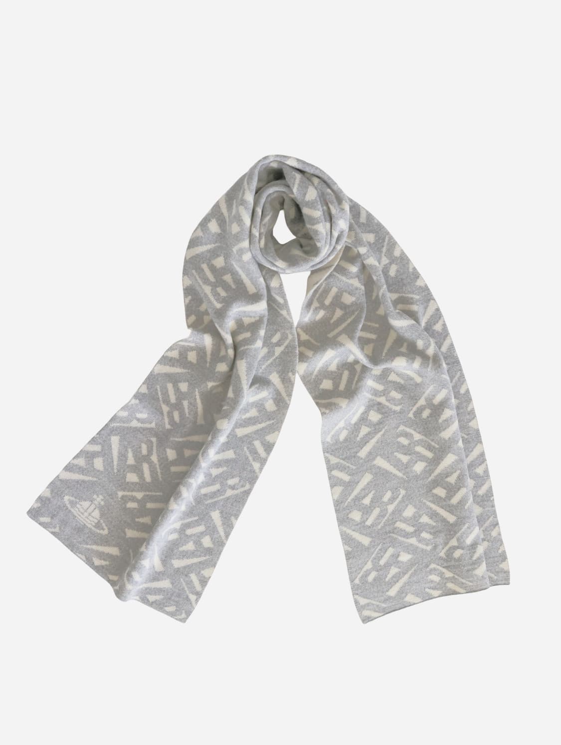 Vivienne Westwood Logo Jacquard Muffler 상품이미지2