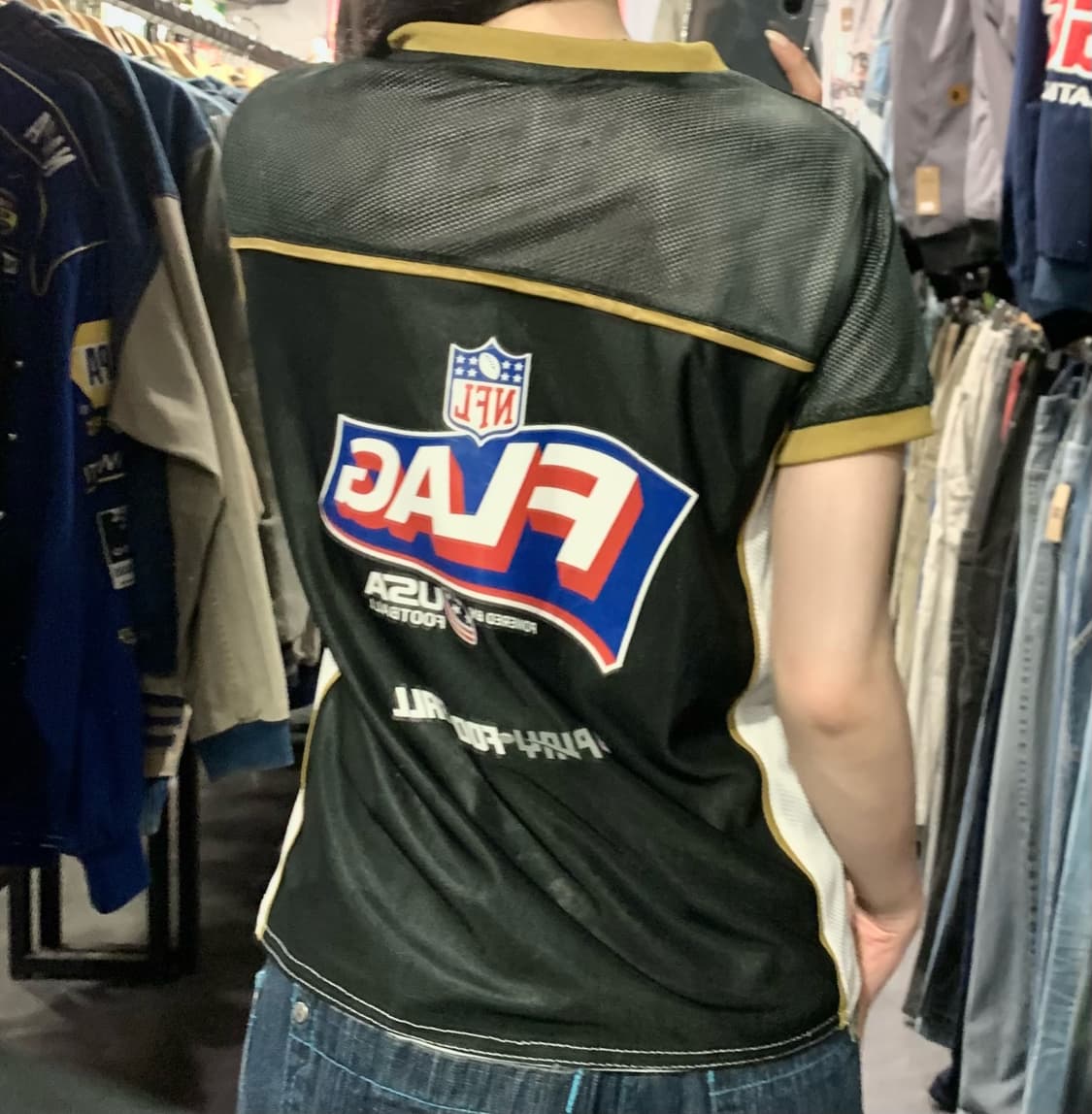 [IM] NFL 재규어스 플래그 풋볼 메쉬 반팔 져지 상품이미지7
