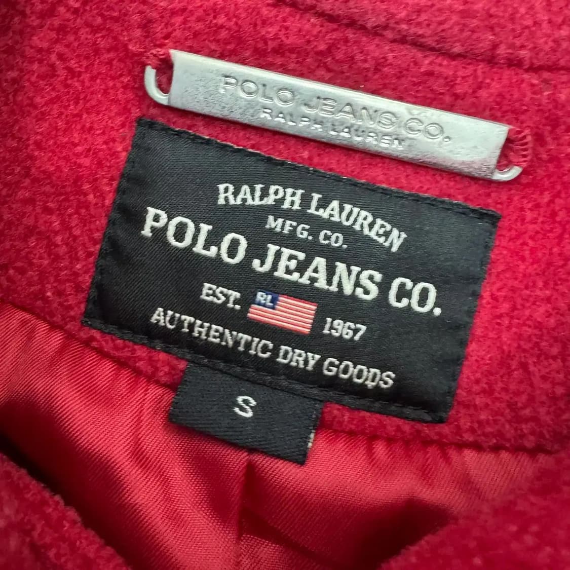 여성용 S 폴로 랄프로렌 폴로진스 모직 피코트 자켓  상품이미지5