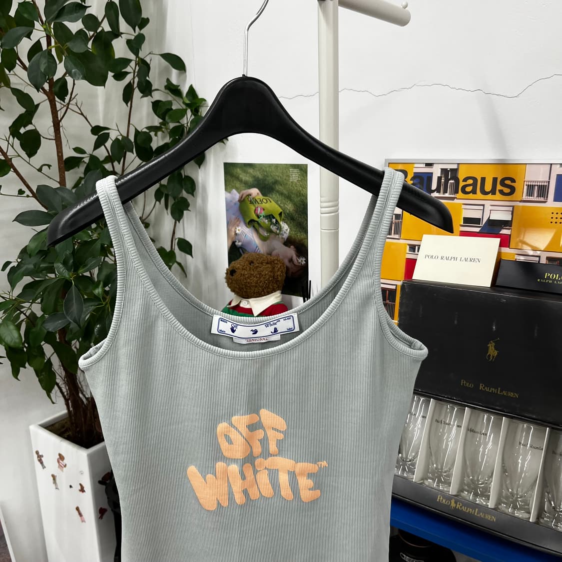 오프화이트 슬리브리스 M 상품이미지2