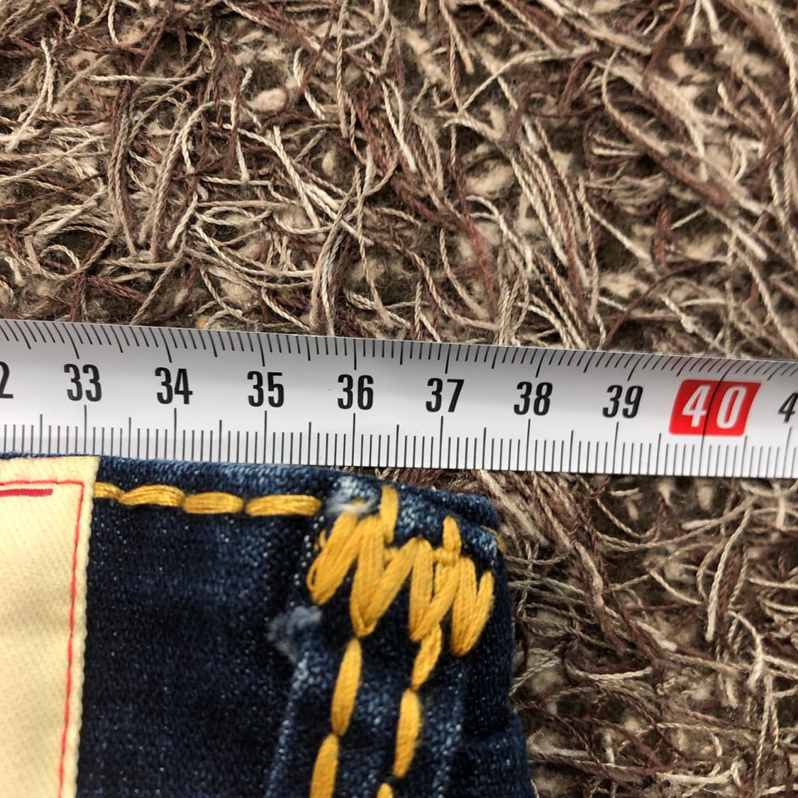 28 트루릴리전 빌리 슈퍼티 부츠컷 스티치 데님 팬츠 상품이미지7