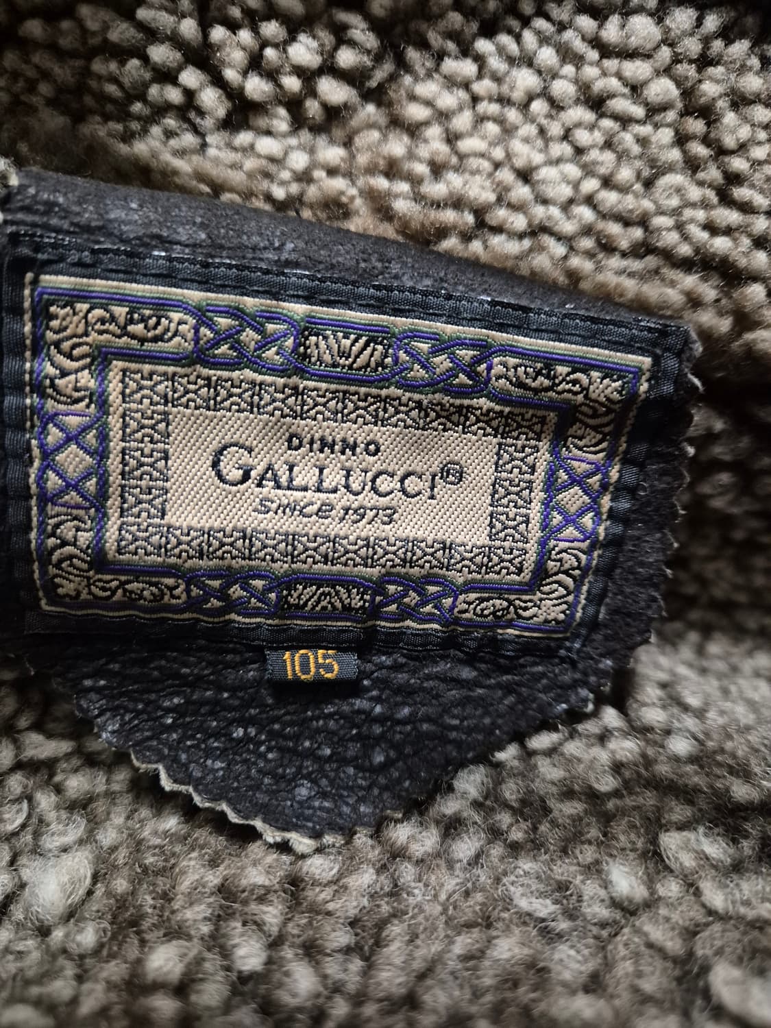 VTG Gallucci 양가죽 무스탕 105 상품이미지4
