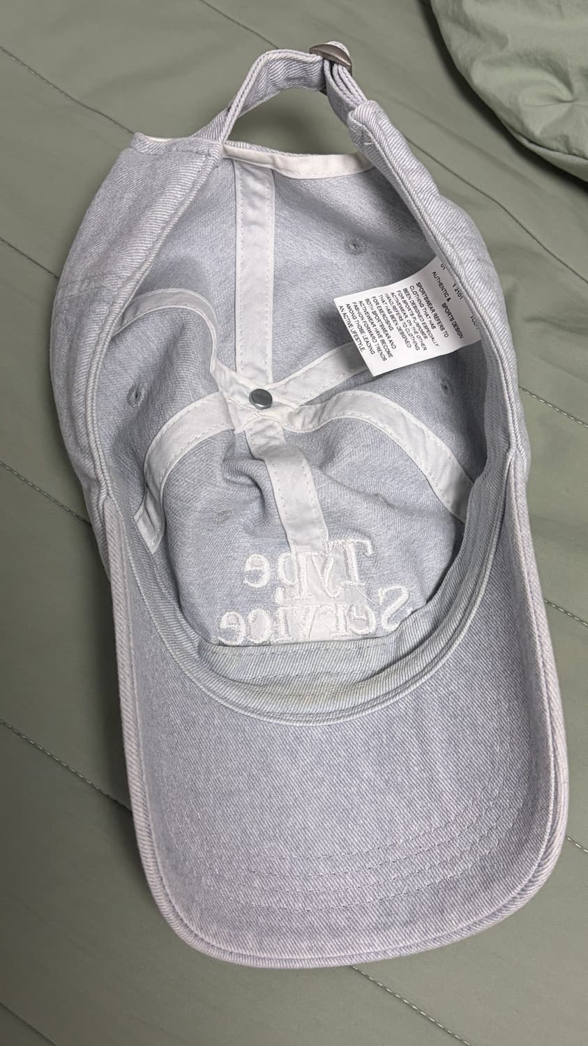 타입서비스 볼캡 스카이블루 상품이미지4