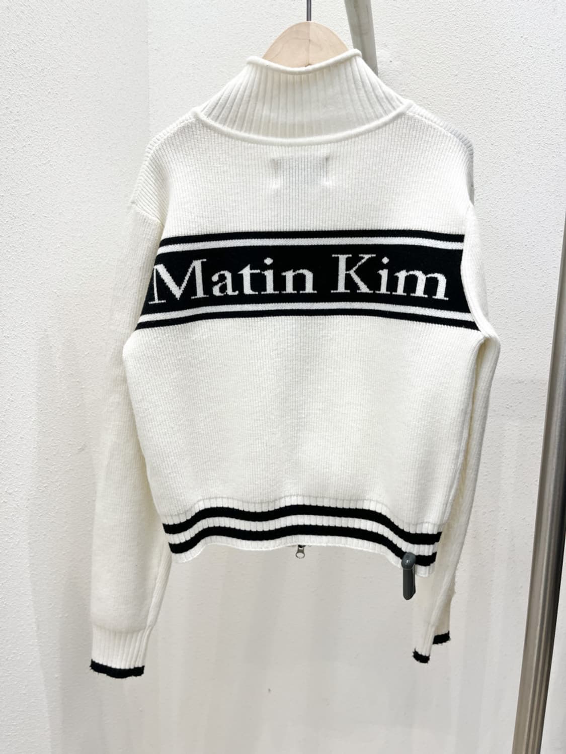 마뗑킴 니트 집업 상품이미지1