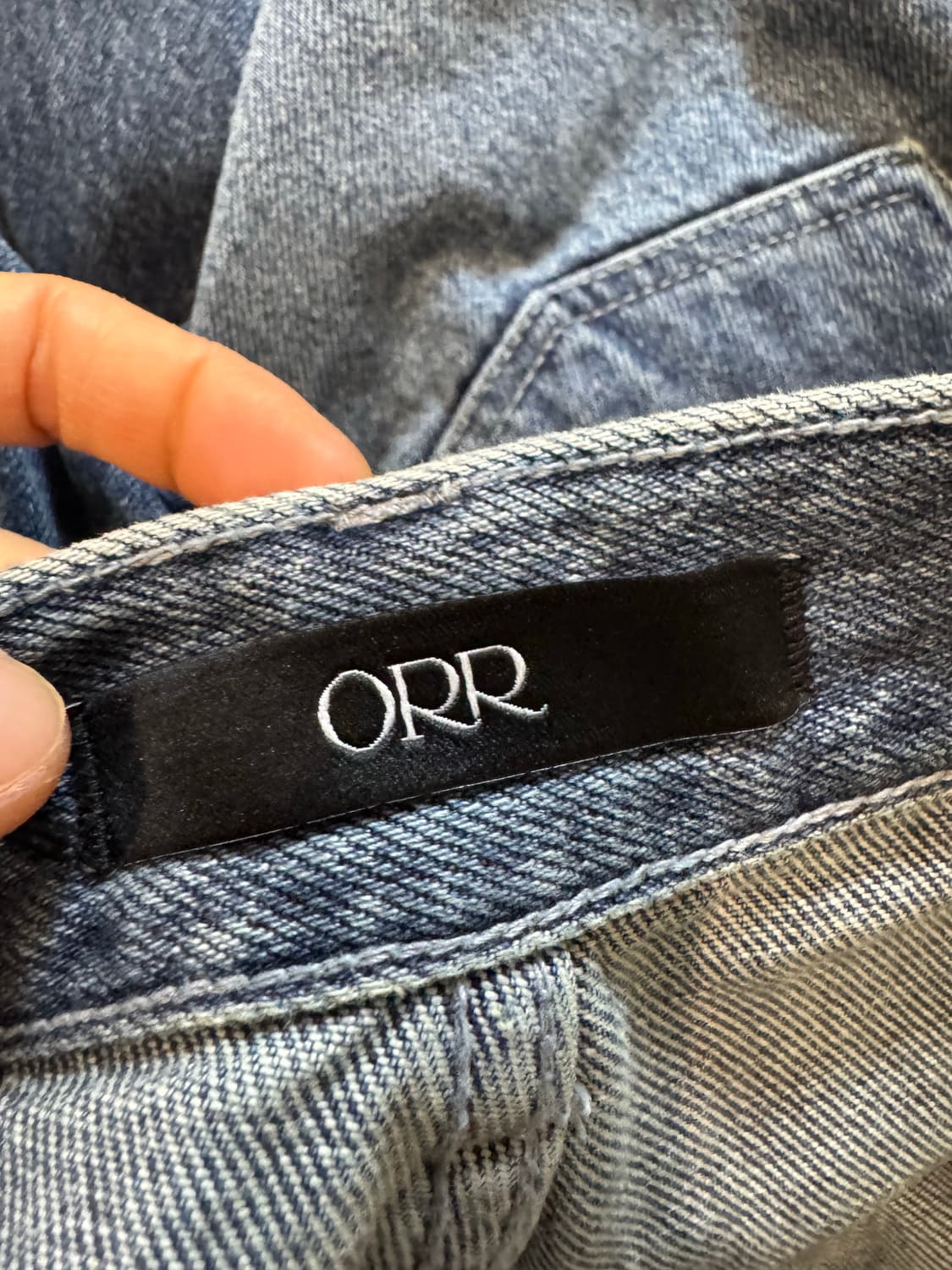 새상품 ORR 오르 마르 데님 쇼츠 상품이미지5