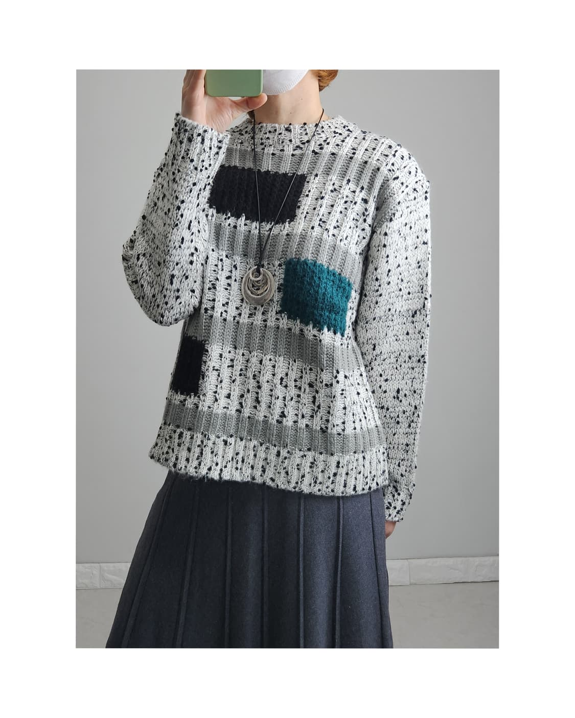 쿠앤크 니트 상품이미지1