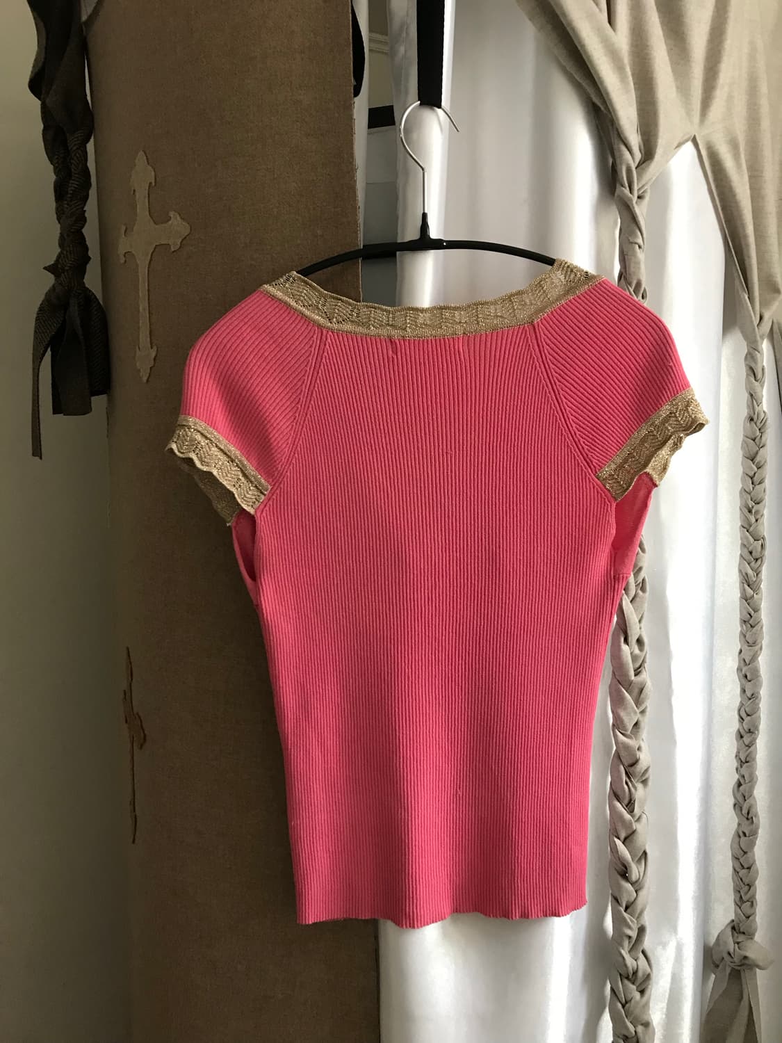 vintage pink knit top 상품이미지7