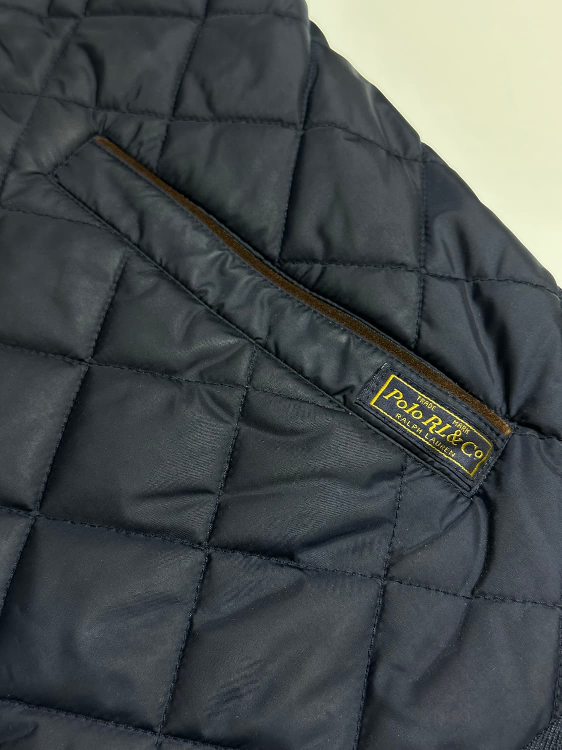폴로 랄프로렌 네이비 퀼팅 베스트 상품이미지6