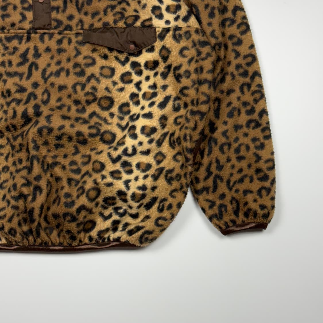 (107) 써니스포츠 레오파드 플리스 풀오버 상품이미지5