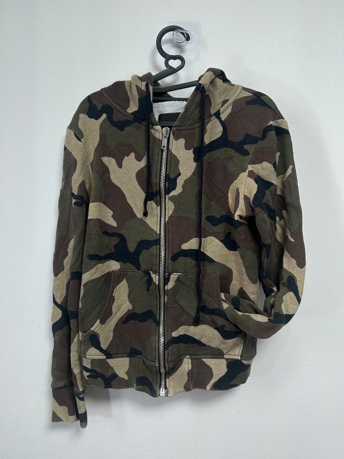 빈티지 밀리터리 후드집업 상품이미지1