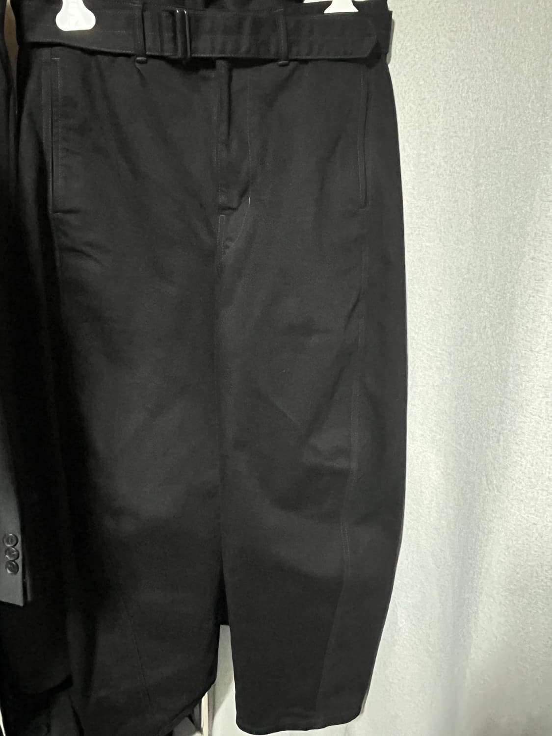 (M) 25ss르메르 벨티드 트위스티드 데님 블랙 상품이미지10