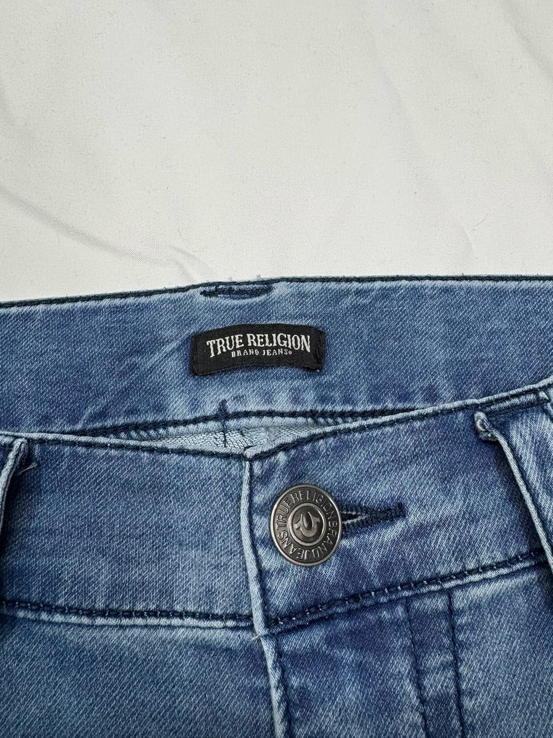 트루릴리전 라이트 워시 데님 팬츠 청바지 상품이미지5