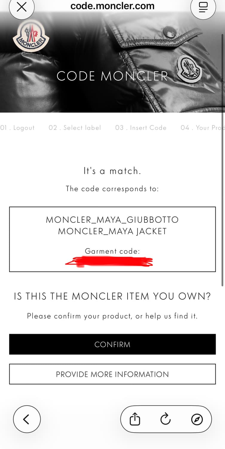 (정품등록)25fw 몽클레어 마야 4 사이즈 블랙 상품이미지2