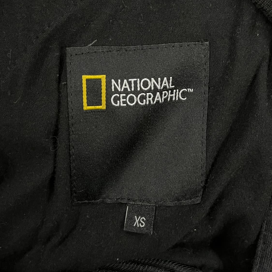 [정품/XS] 내셔널지오그래픽 블랙 봄버 자켓 b10 상품이미지5