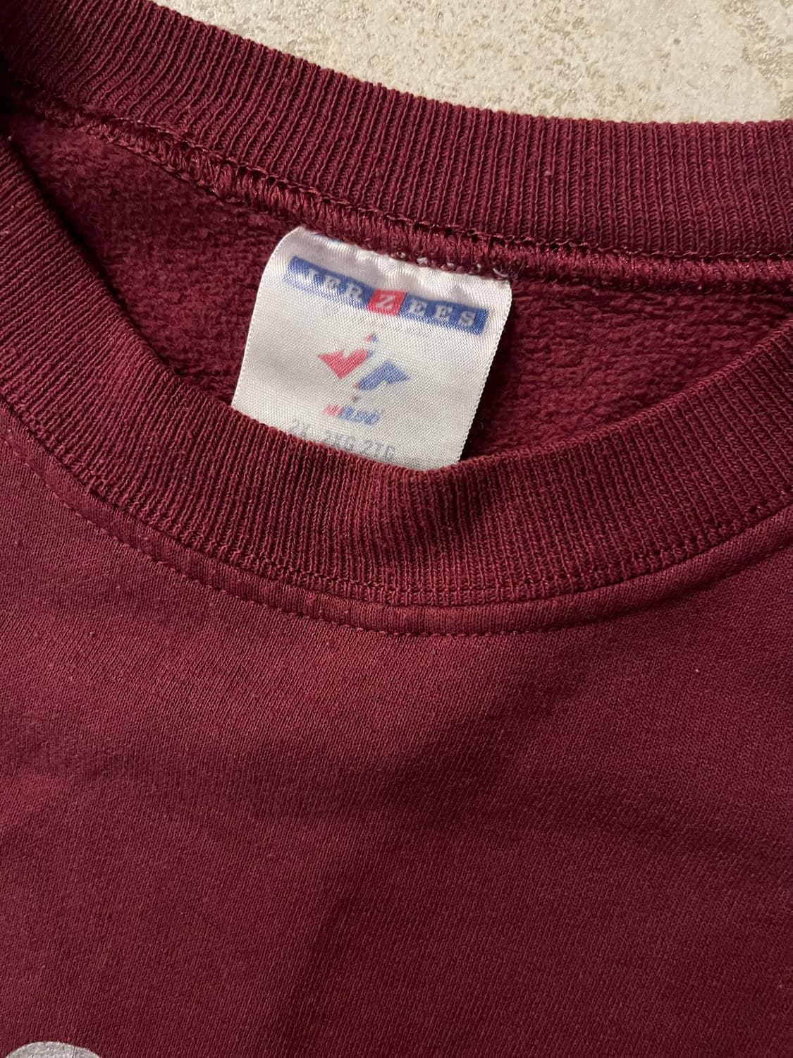 빈티지 00s 져지스 허쉬초콜릿 스웻 상품이미지3