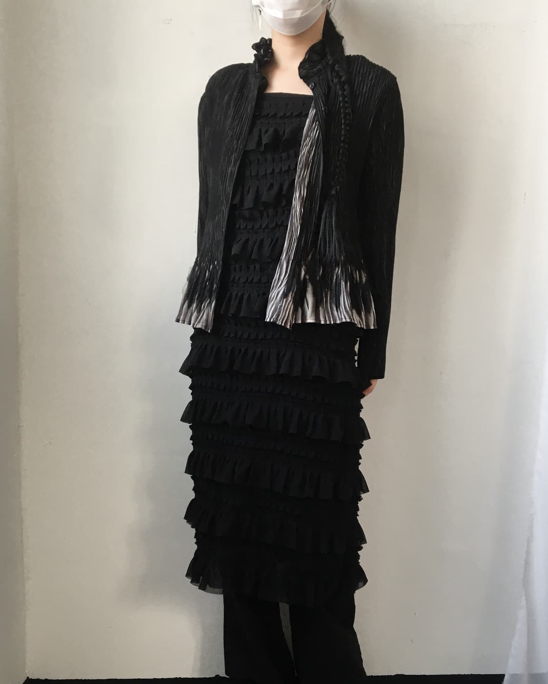 Dyed point pleats jacket 상품이미지6